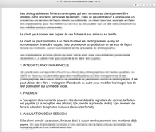 Modèles de contrats - version française ET anglaise